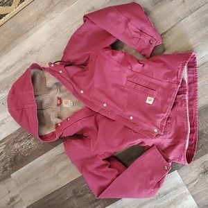 Womens pink carhartt jacket